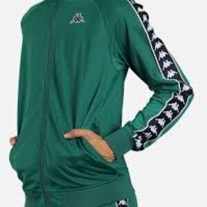 Vintage Kappa Windbreaker Jacket Small Green